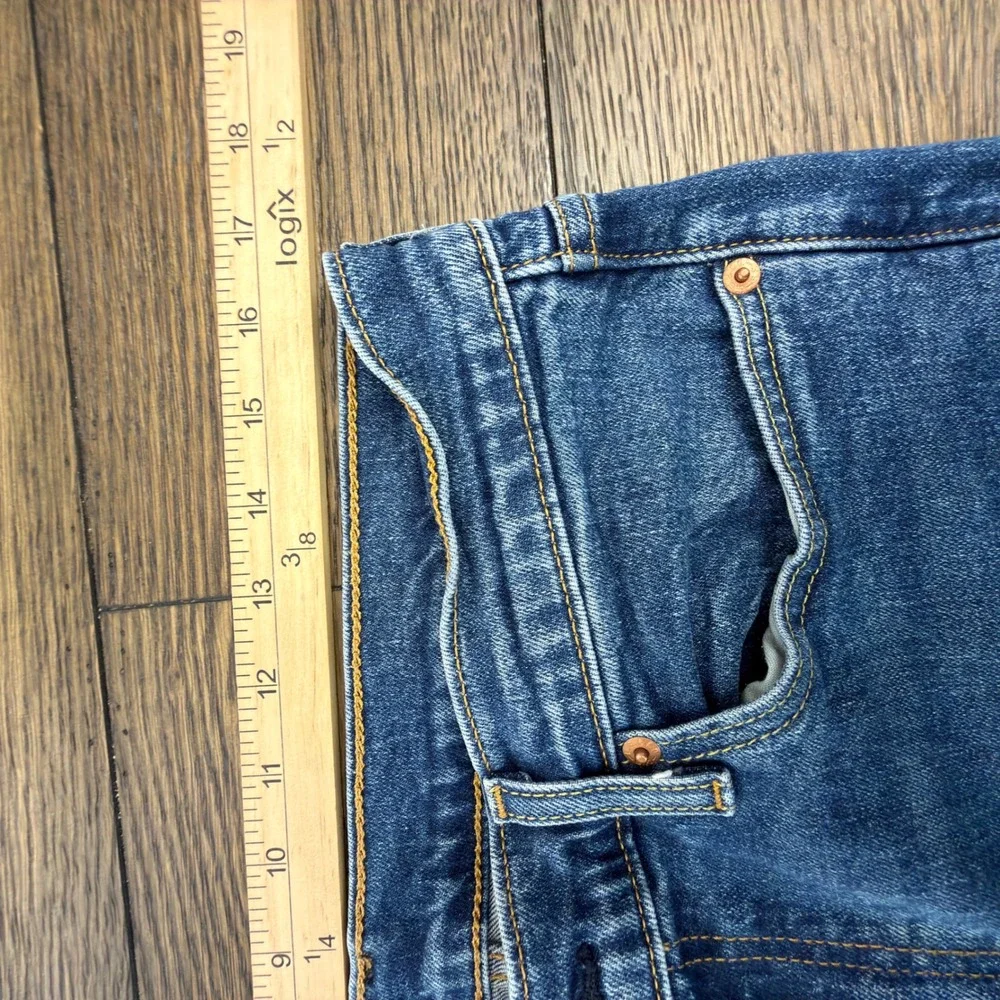 Levis‎ 511 Slim Fit Mens Jeans 34x34 Medium Wash Blue Denim WaterLess 04511-1390